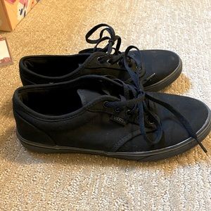 Black Vans size 6.5 women’s